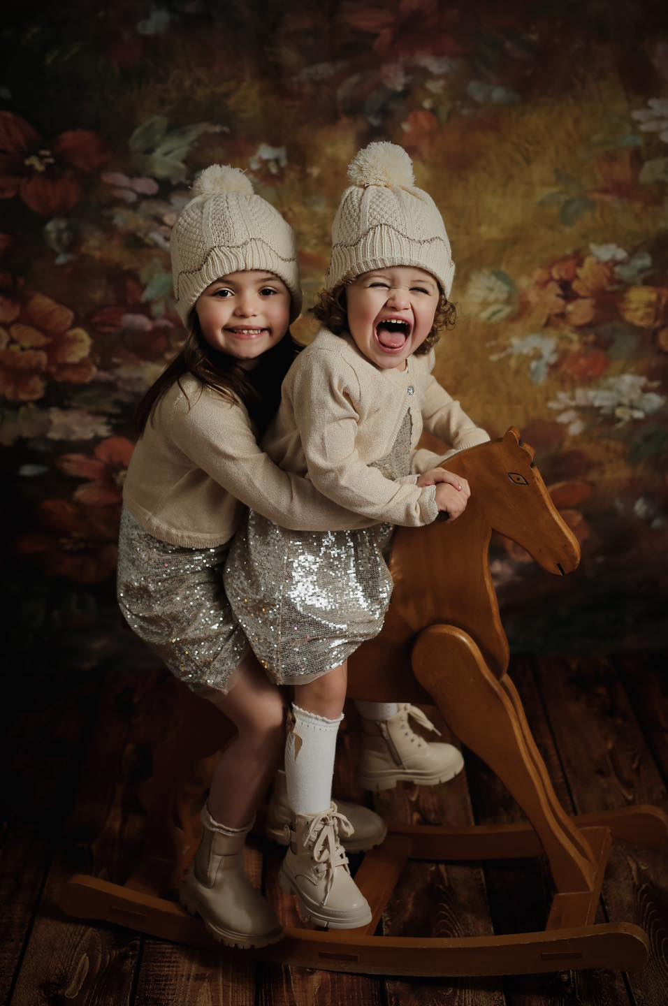 Blumen Kinder Baby Fotografie Hintergrund CM-4804