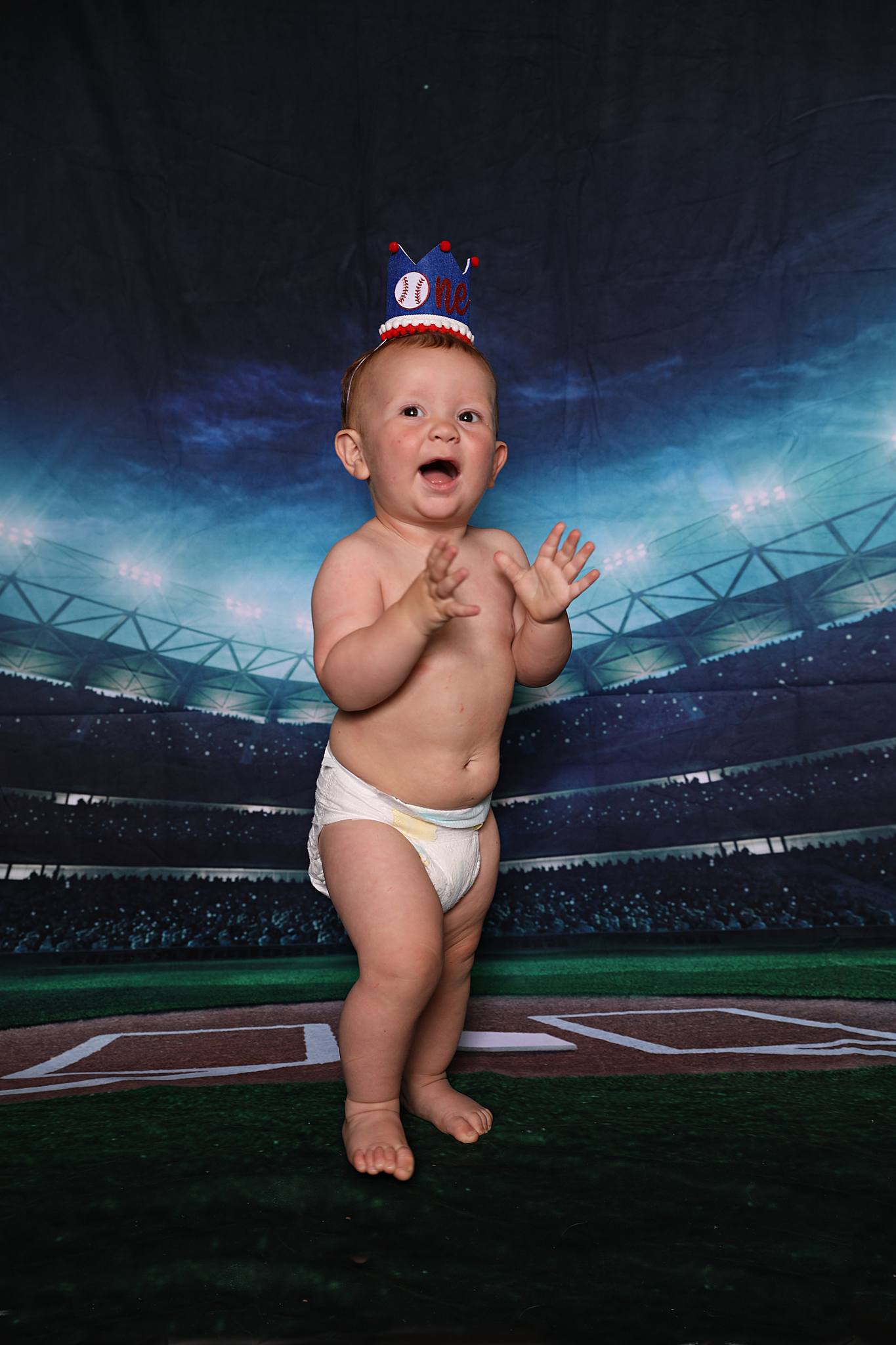Baseball BallGarden Nacht SpoitLicht Sportspiel Stadion Hintergrund für Fotografie G-280
