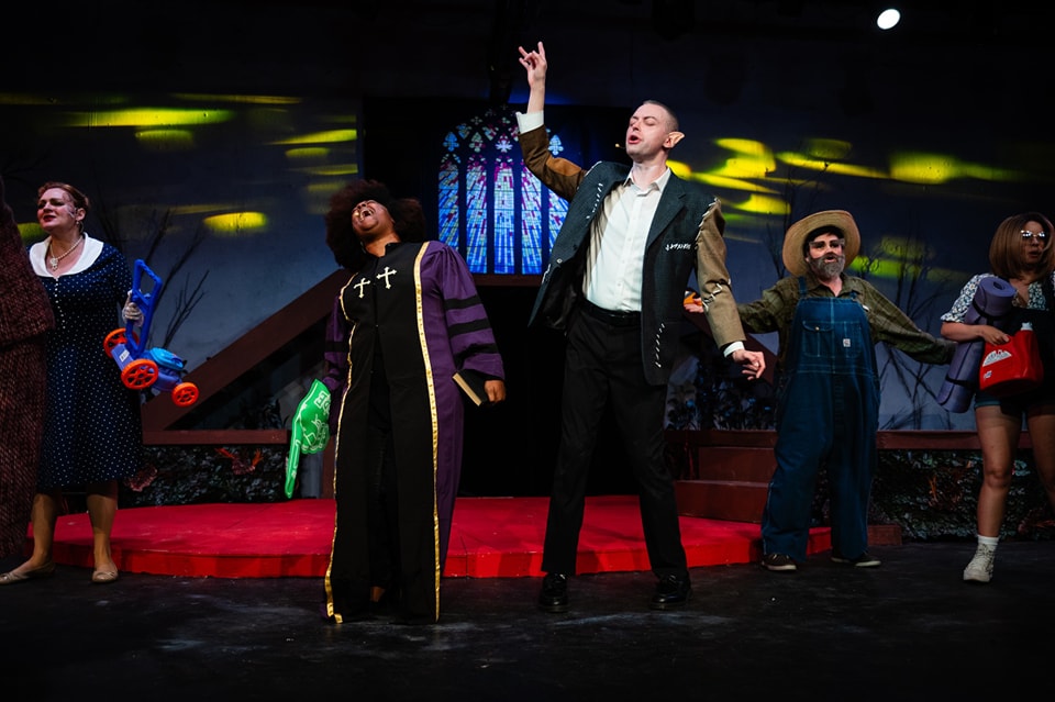 Alte Kirchen-Buntglas-Fenster-Hintergrund SH-999