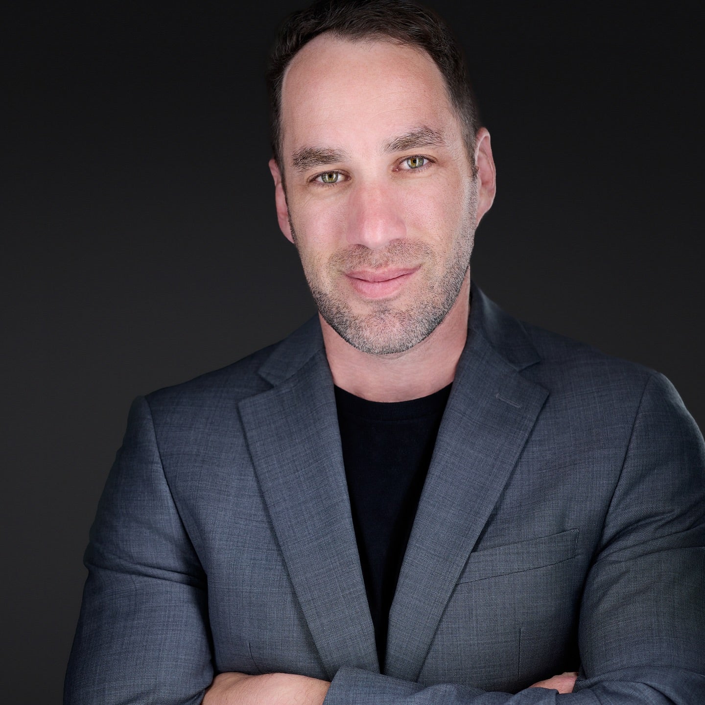 Schwarzer abstrakter Fotografie-Hintergrund für Studio D189