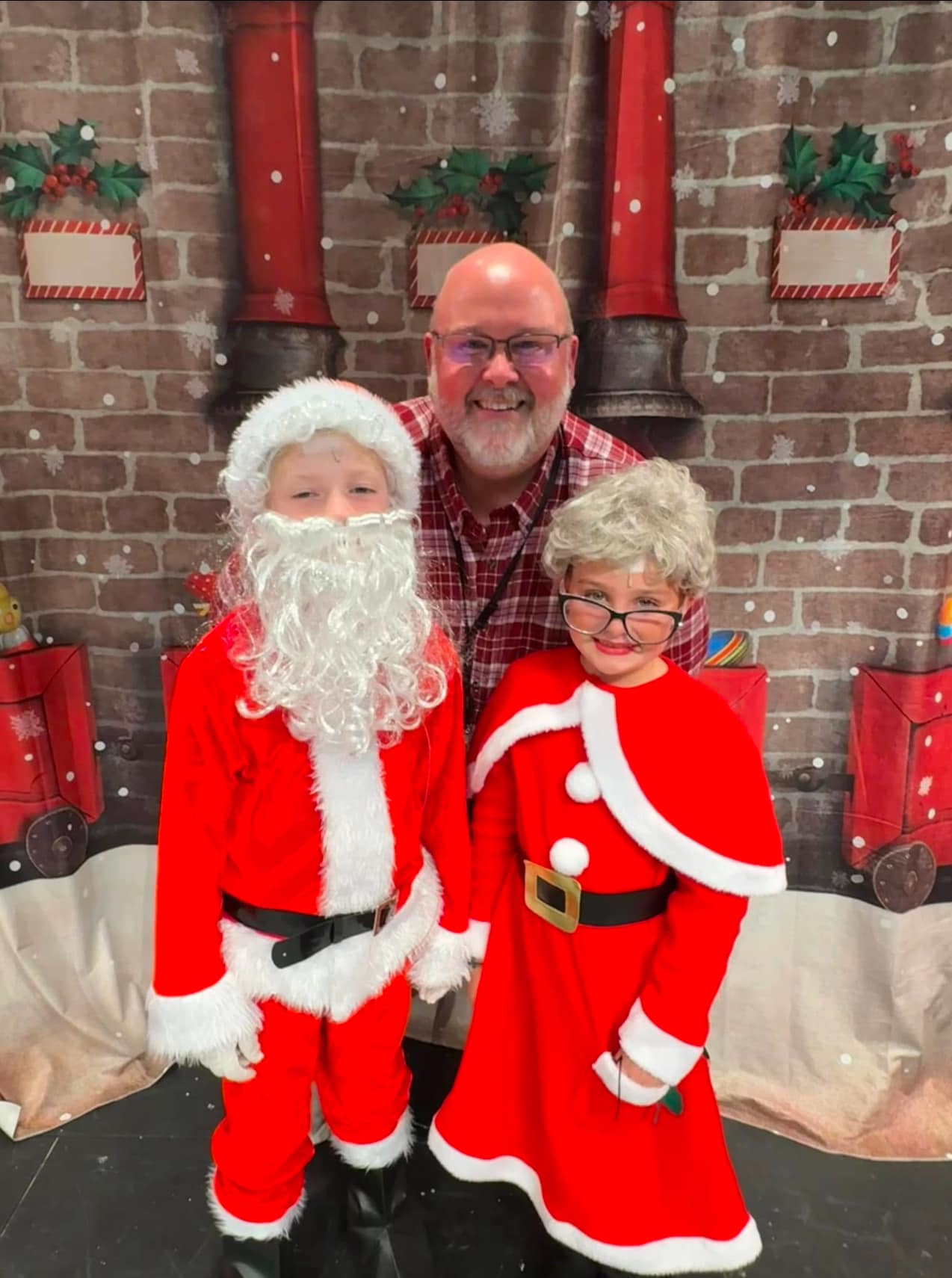 Sankt Geschenk-Fabrik Hintergrund Weihnachtshintergründe DBD-19305