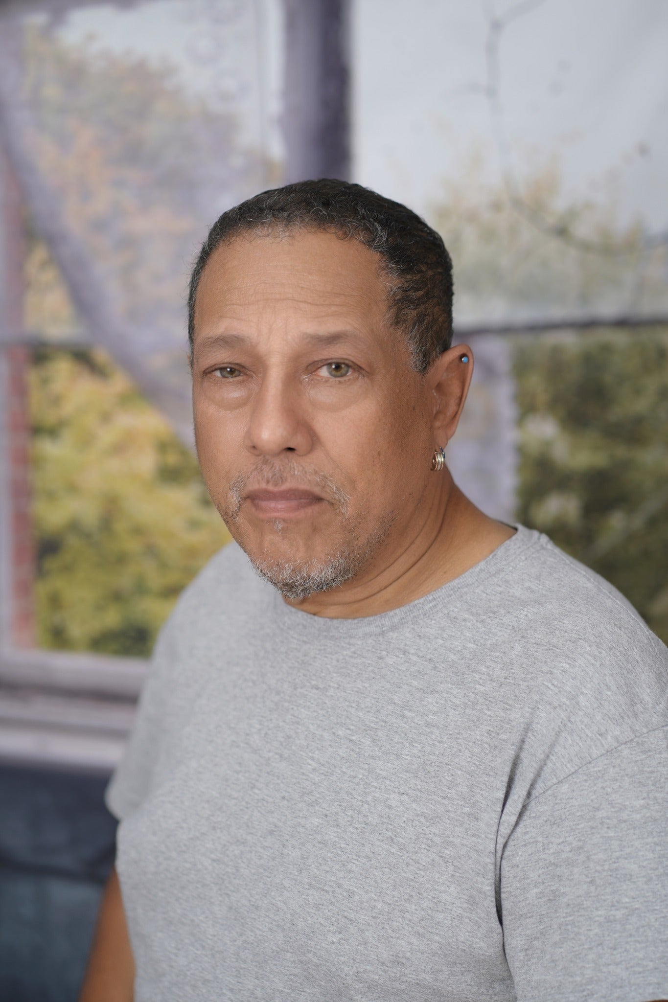 Verlassenes Rauminnenfenster Fotohintergrund GA-9