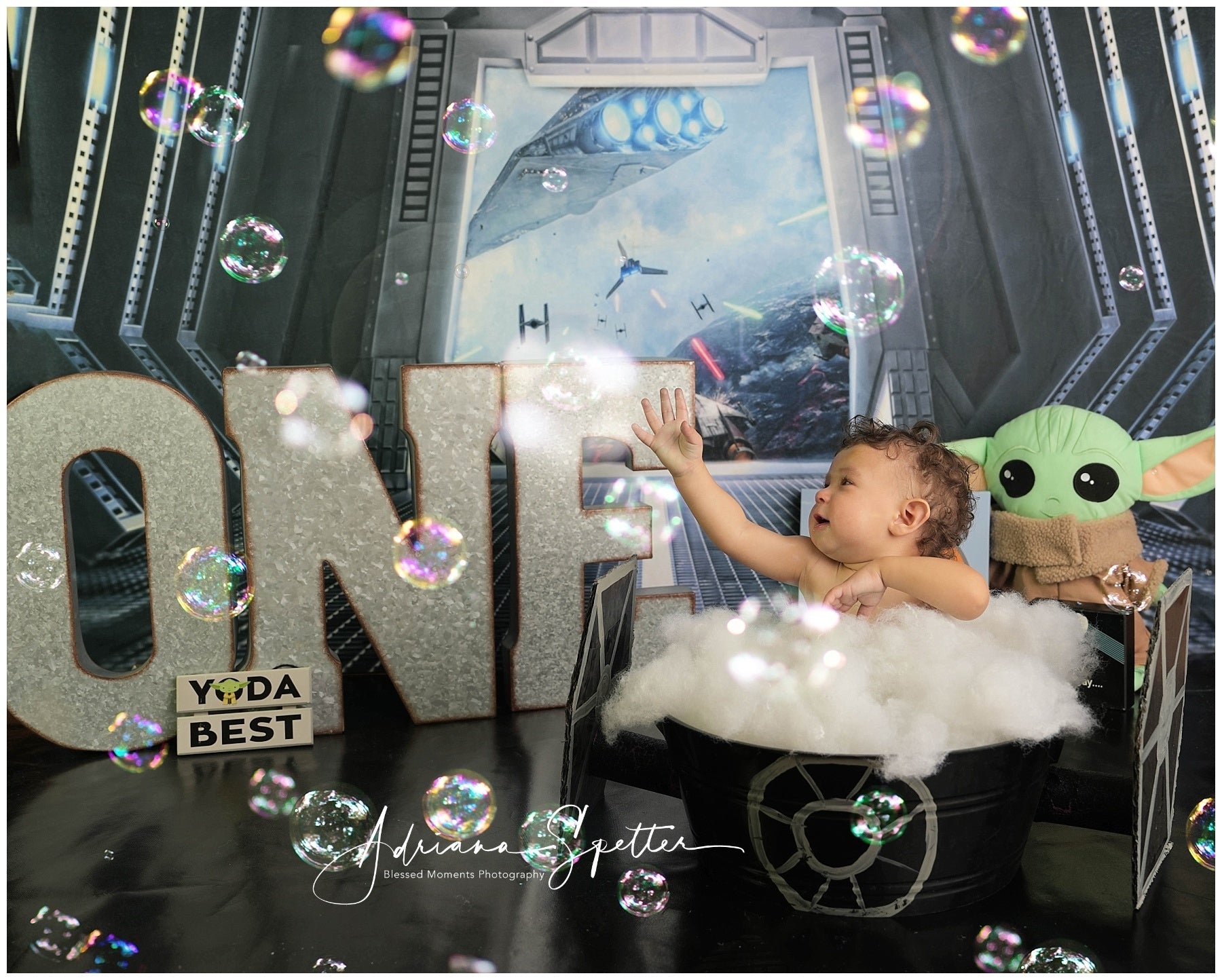 Kinderhintergründe Weltraum Tür Schiff Kinder-Fotohintergrund MRR10-48