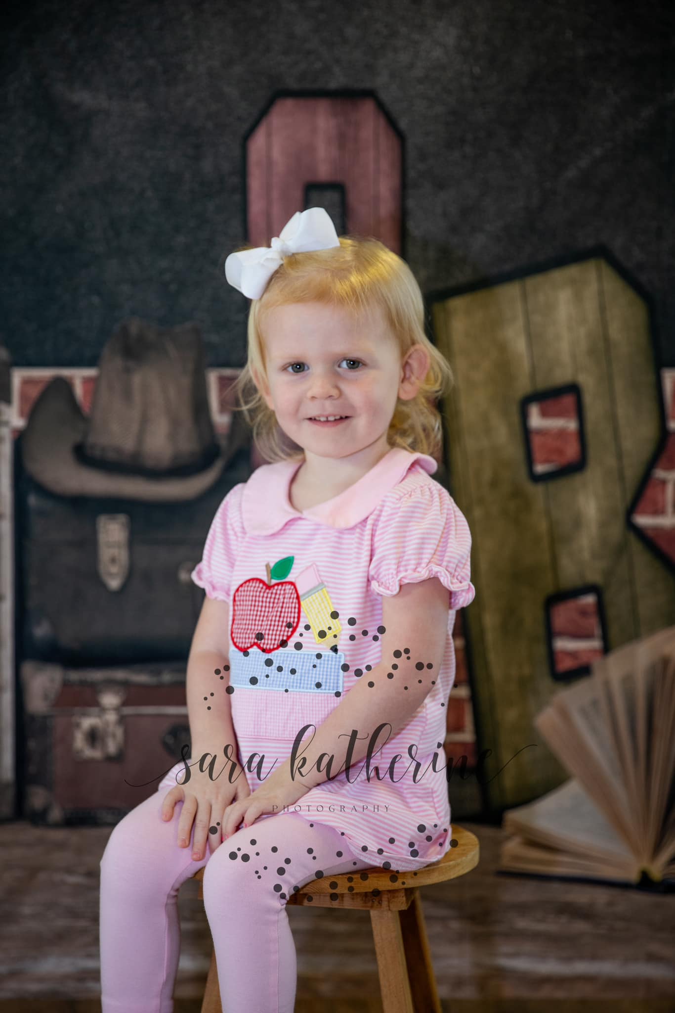 Alphabet Koffer Tafel Schul Hintergrund M5-115