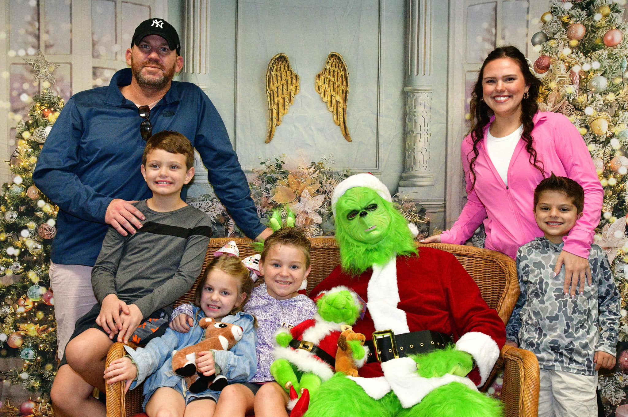 Klassischer Kaminhintergrund für den Innenbereich von Xmas Palace M7-29