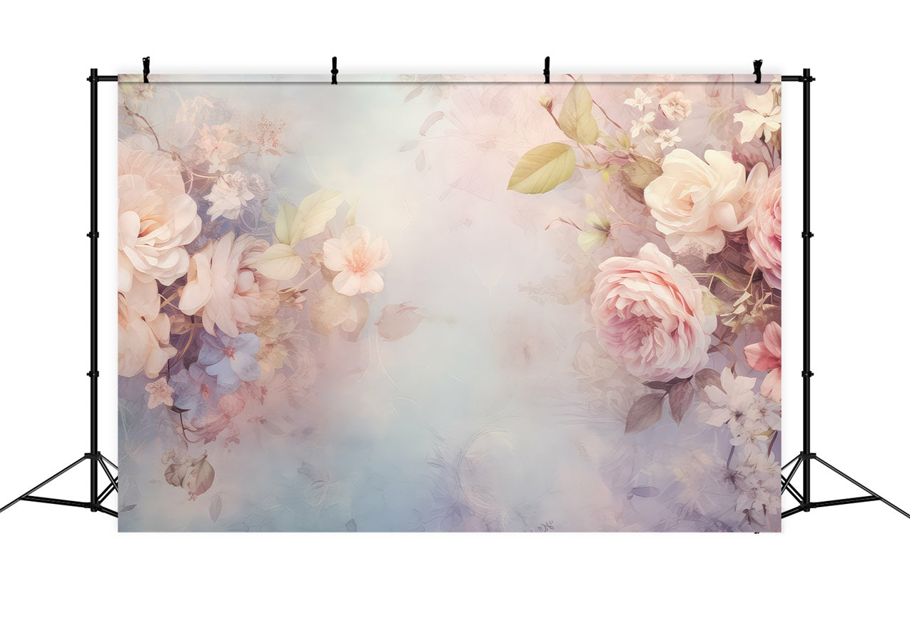 Blumen-Hintergrund Blush Tones Floral Fantasy Backdrop BRP1-523