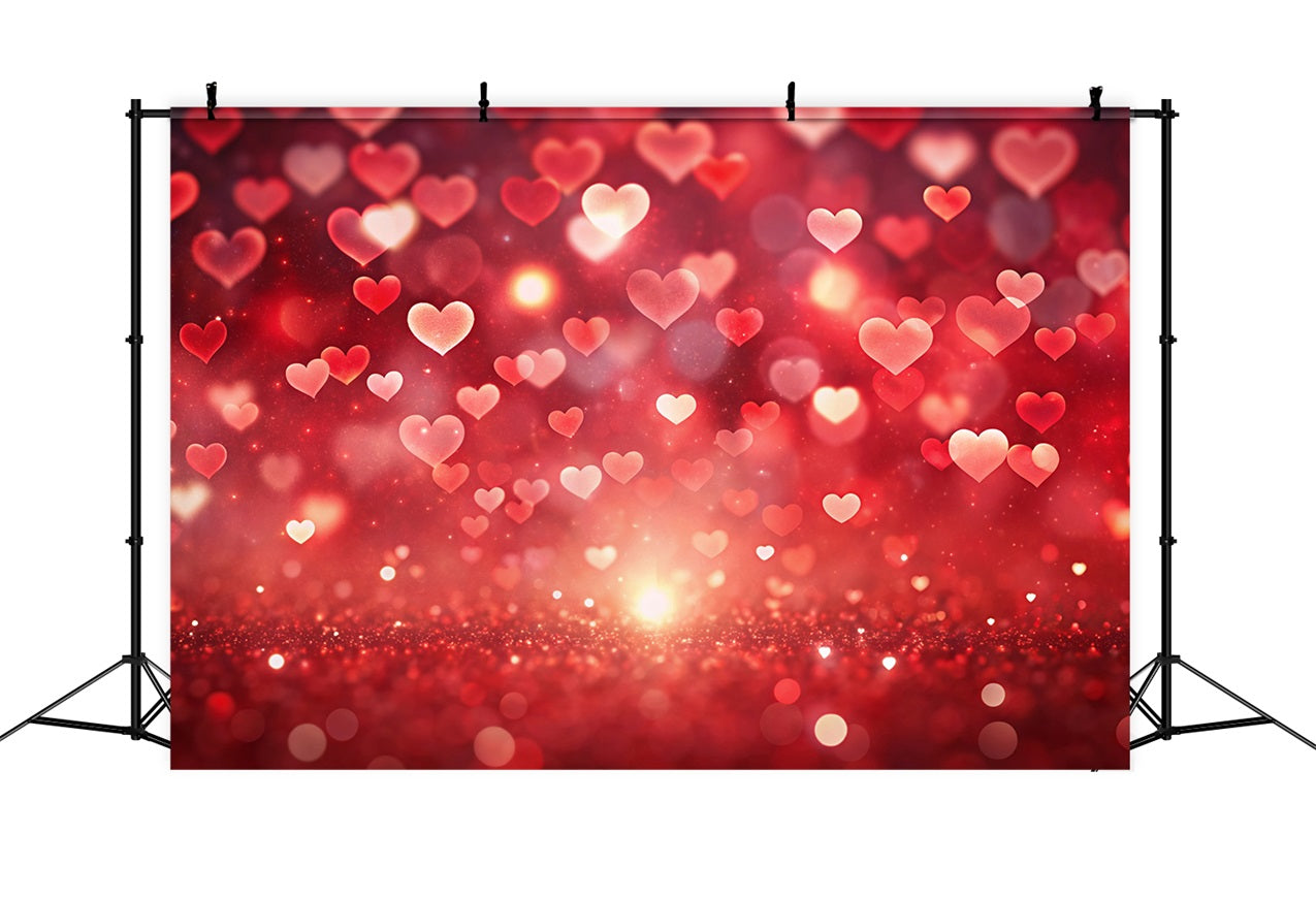 Valentinstag Fotokulisse Glitter Glow Herz Kulisse BRP11-453