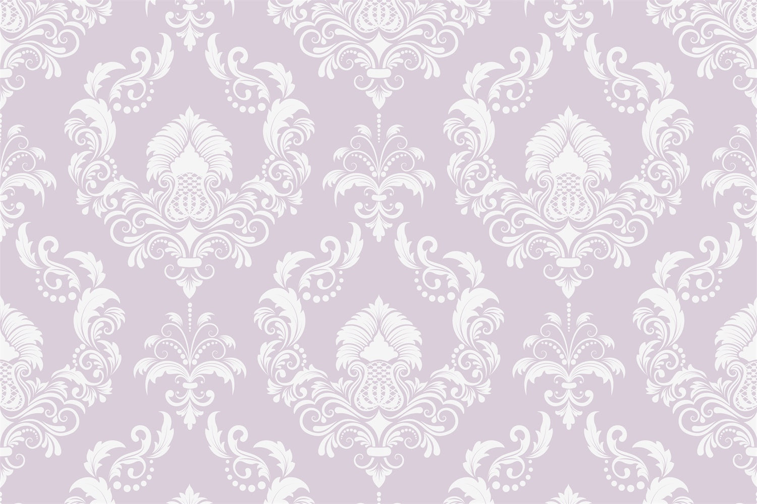 Damast Backdrop Fotografie Weiches Lavendel Blumenmuster Backdrop BRP12-606