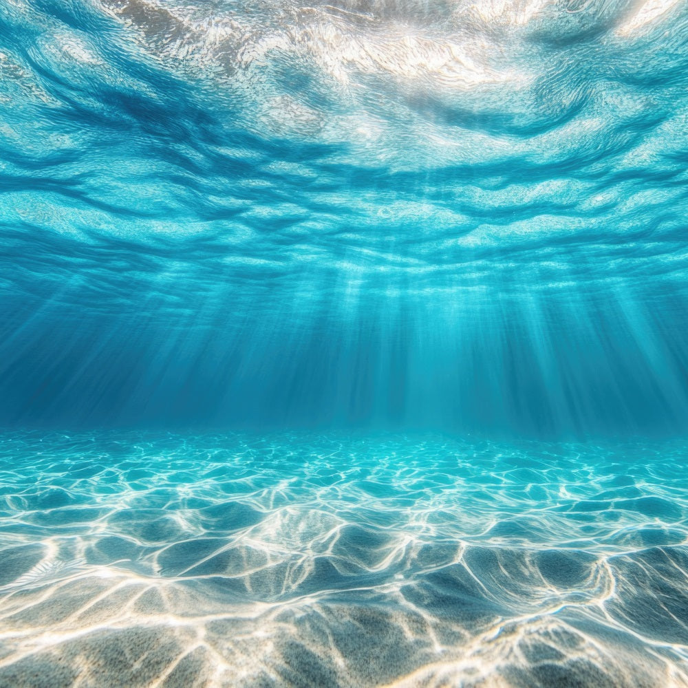 Diy Meerjungfrau Backdrop Beruhigt Unterwasser Sand Düne Backdrop BRP12-73