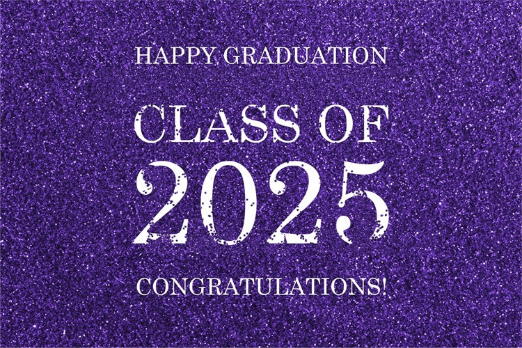 Graduation Fotokulisse Ideen Lila Bling Graduation Party Backdrop BRP2-268