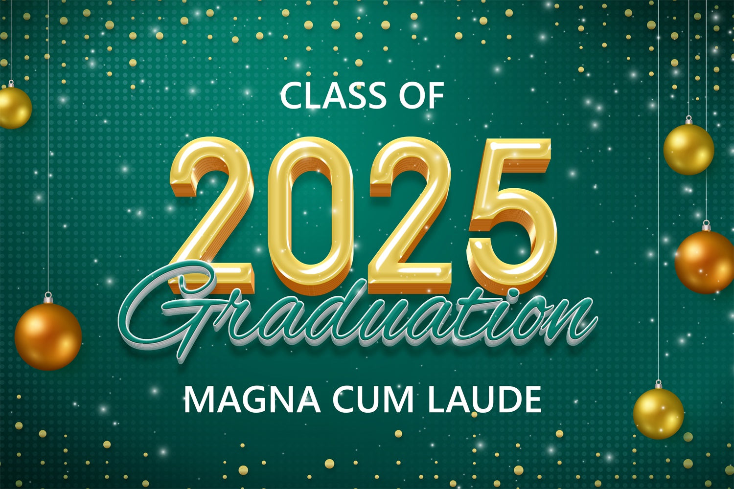 Abschlussfoto-Hintergrund Glitzernd Grün Abschlussparty-Hintergrund BRP2-273