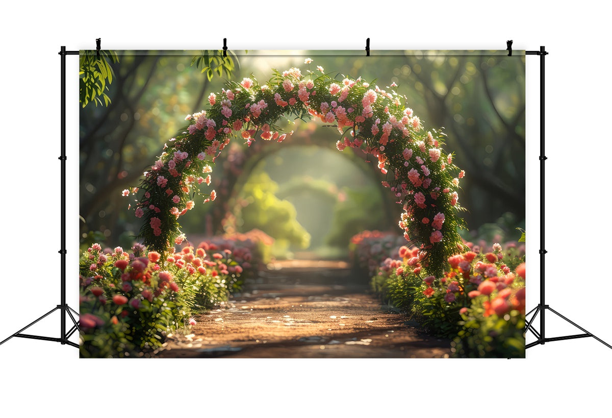 Blume Fotografie Hintergrund Frühling Blüte Floral Path Hintergrund BRP2-86