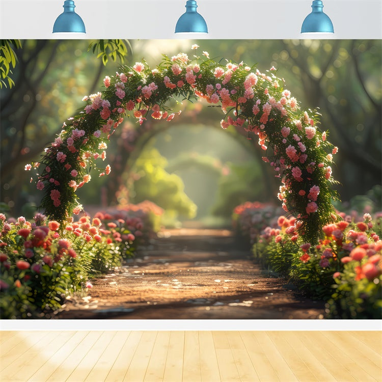 Blume Fotografie Hintergrund Frühling Blüte Floral Path Hintergrund BRP2-86