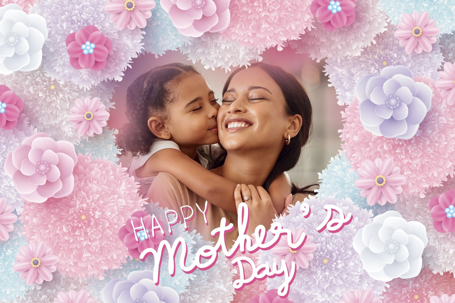 Muttertagskulisse Ideen Cherished Bond Individuell gestaltete Kulisse BRP3-127