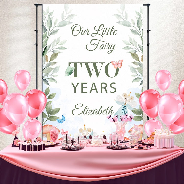 Personalisierte Geburtstag Backdrop Enchanted Forest Fairy Tale Backdrop BRP3-59
