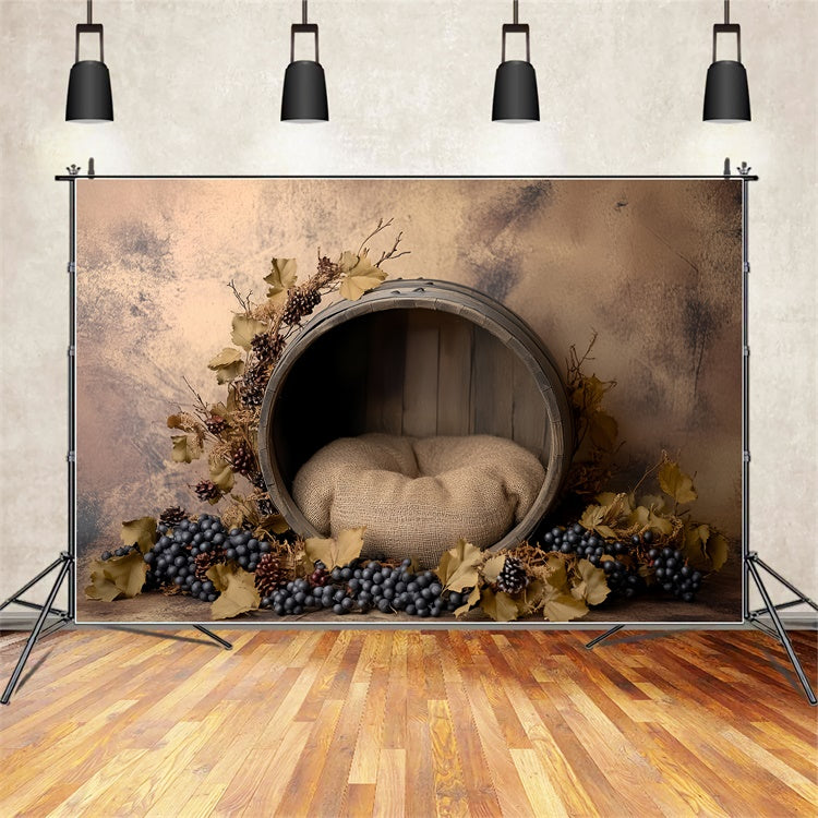 Kinder Backdrops Weinlese Wiege Backdrop BRP57-266