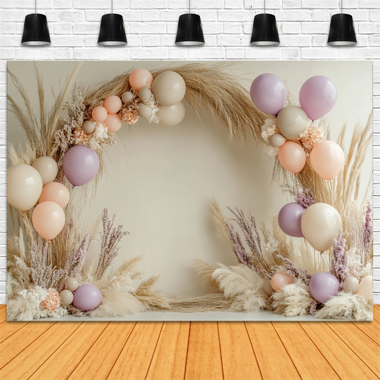 Kinder Backdrops Heitere Pastellblüten Backdrop BRP57-276