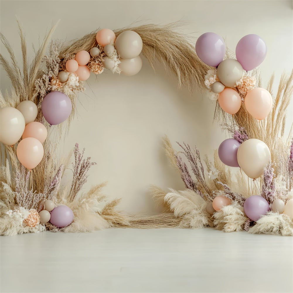 Kinder Backdrops Heitere Pastellblüten Backdrop BRP57-276