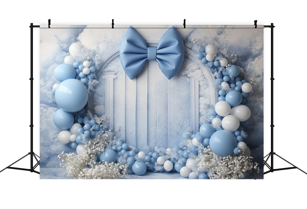 Newborn Backdrops Blauer Bogen Fantasy Hintergrund BRP57-281