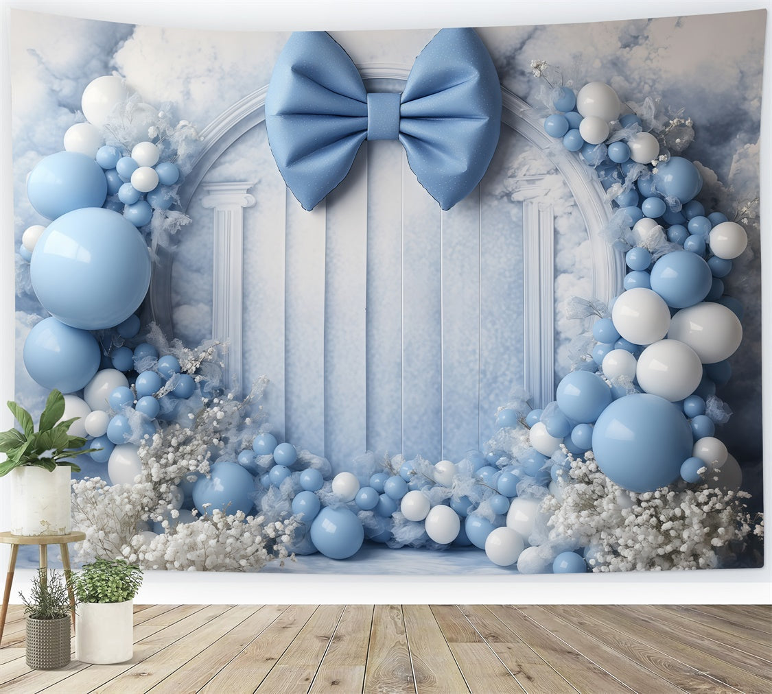 Newborn Backdrops Blauer Bogen Fantasy Hintergrund BRP57-281