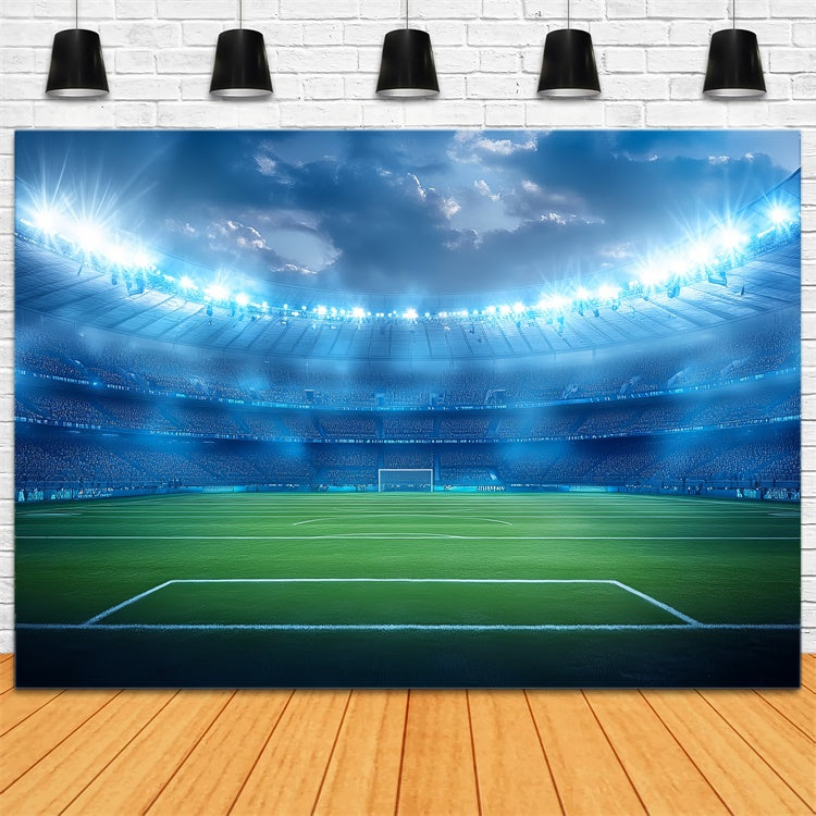Fußballfeld-Hintergrundkulisse Grand Stadium Glory Backdrop BRP57-295