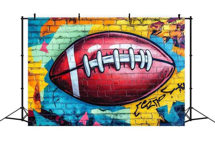 Sport Backdrops Graffiti Fußball Backdrop BRP57-311