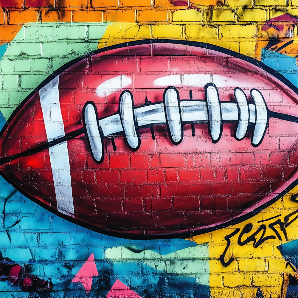 Sport Backdrops Graffiti Fußball Backdrop BRP57-311