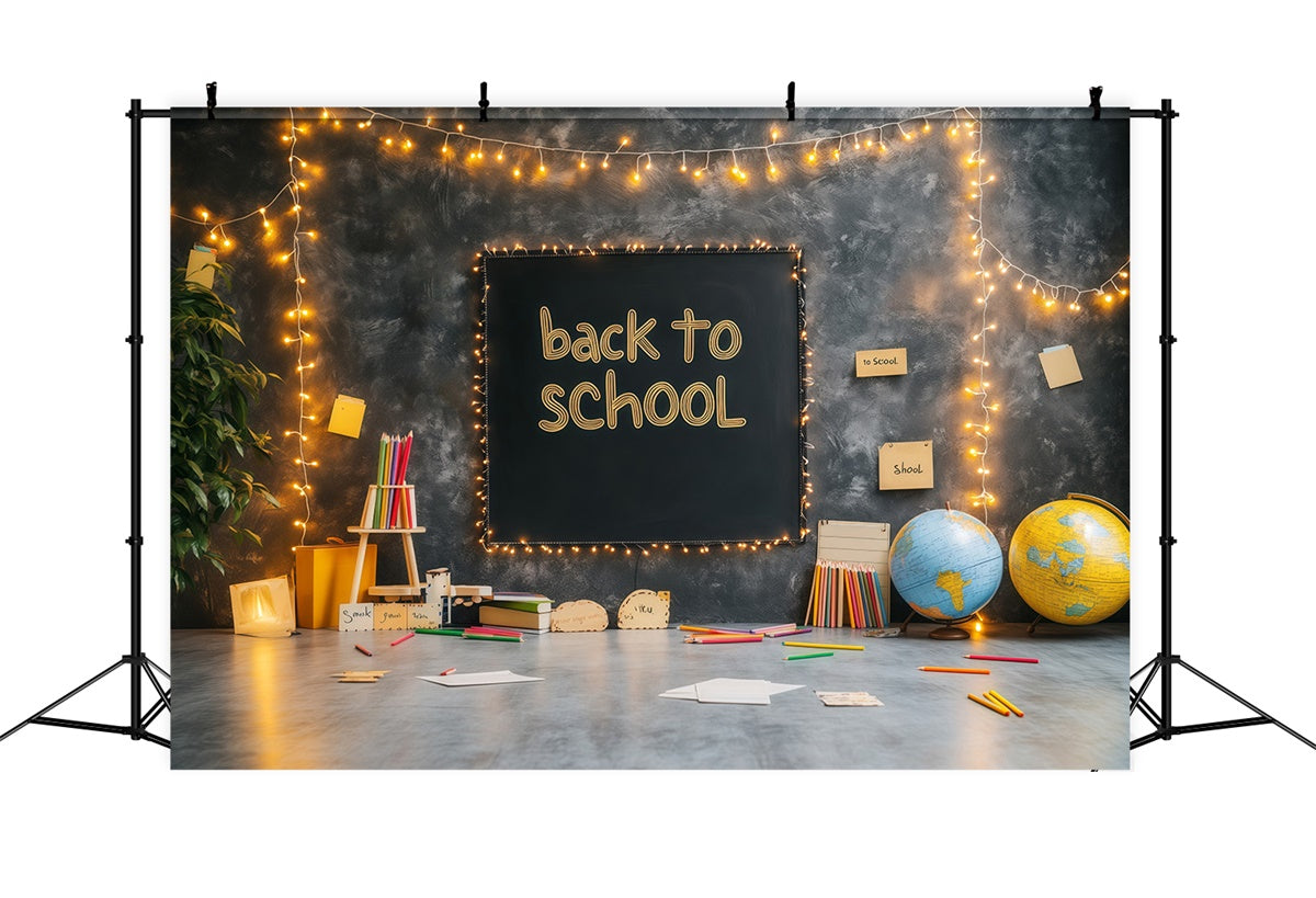 Klassenzimmer Backdrop Twinkle Light Learning Backdrop BRP57-37