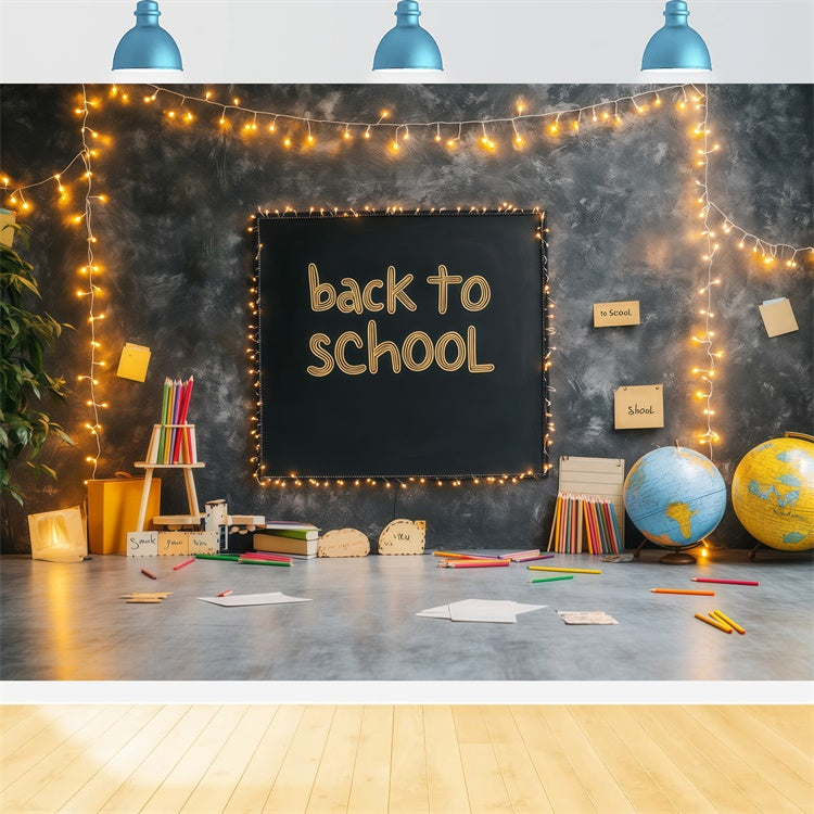 Klassenzimmer Backdrop Twinkle Light Learning Backdrop BRP57-37
