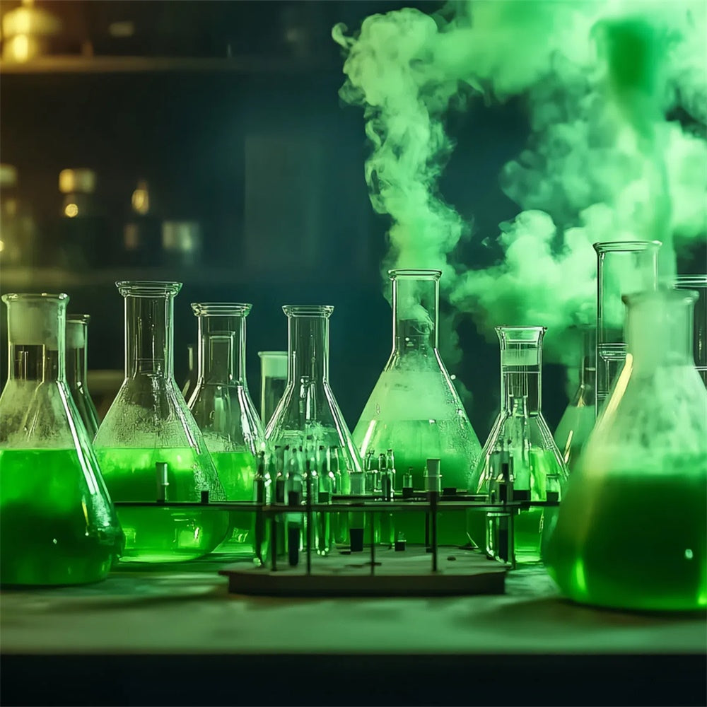 Chemie-Hintergrundbild Smoky Science Scene Hintergrundbild BRP57-41