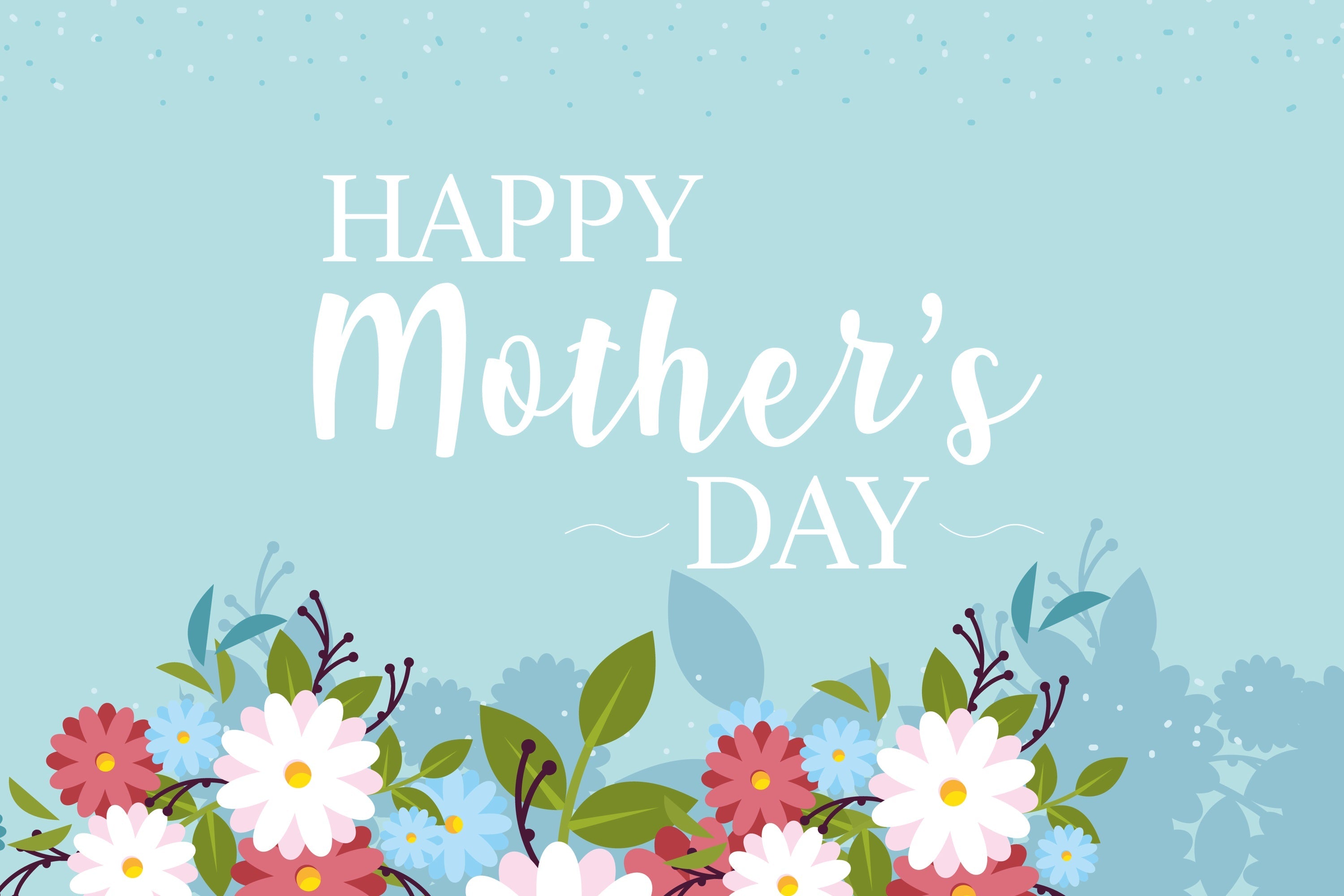 Muttertags-Hintergrundbild Personalisierbare Blumenwiese Tranquille CJJ3-147