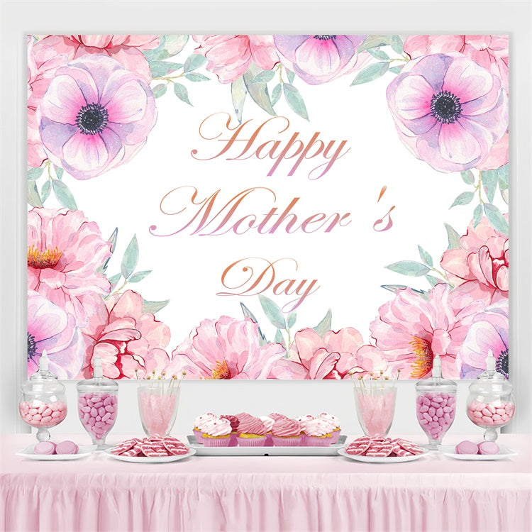 Muttertags-Hintergrundbild zum Selbstgestalten Charmante Blüte Rosa CJJ3-167