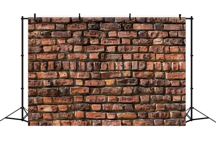 Backsteinmauer Fotohintergrund Heritage Rot Backstein Hintergrund CJJ3-3