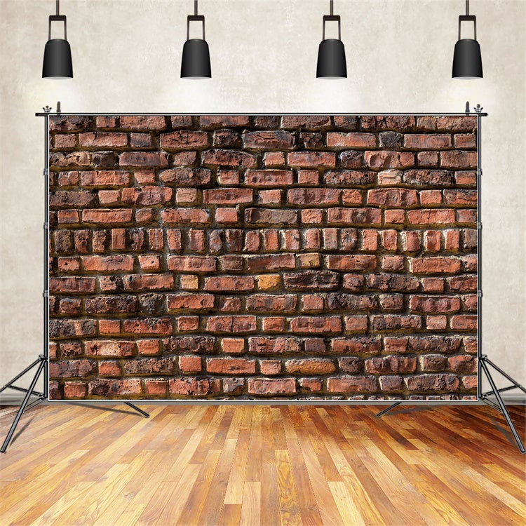 Backsteinmauer Fotohintergrund Heritage Rot Backstein Hintergrund CJJ3-3
