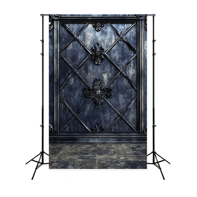 Schwarze Wand Backdrop Elegant Strukturierte Schwarze Wand Backdrop CSH2-258