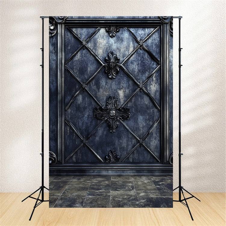Schwarze Wand Backdrop Elegant Strukturierte Schwarze Wand Backdrop CSH2-258