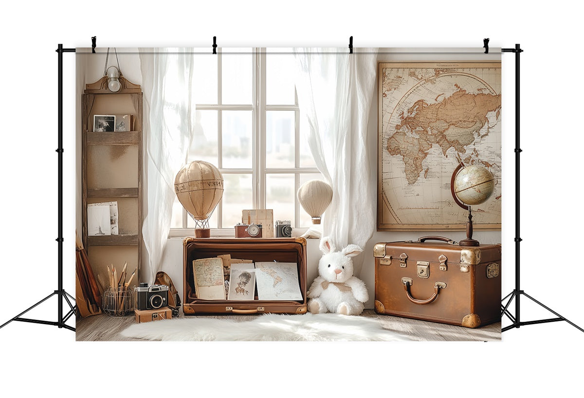 Back To School Fotohintergrund Explorer Arbeitszimmer Hintergrund CSH3-11