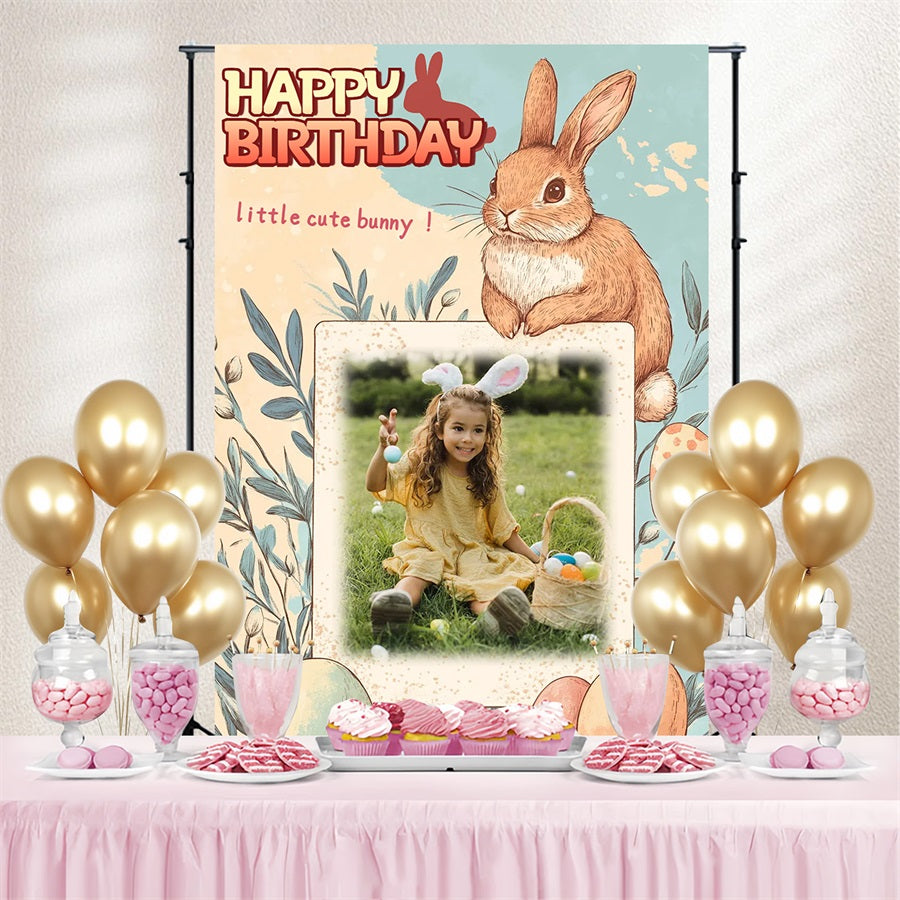 Osterei Backdrop Eiersuche Wunderland Personalisierte Backdrop CSH3-221