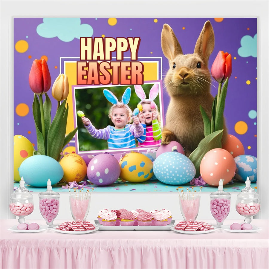 Ostern Fotohintergrund Bunny Egg Hunt Personalisierte Kulisse CSH3-225