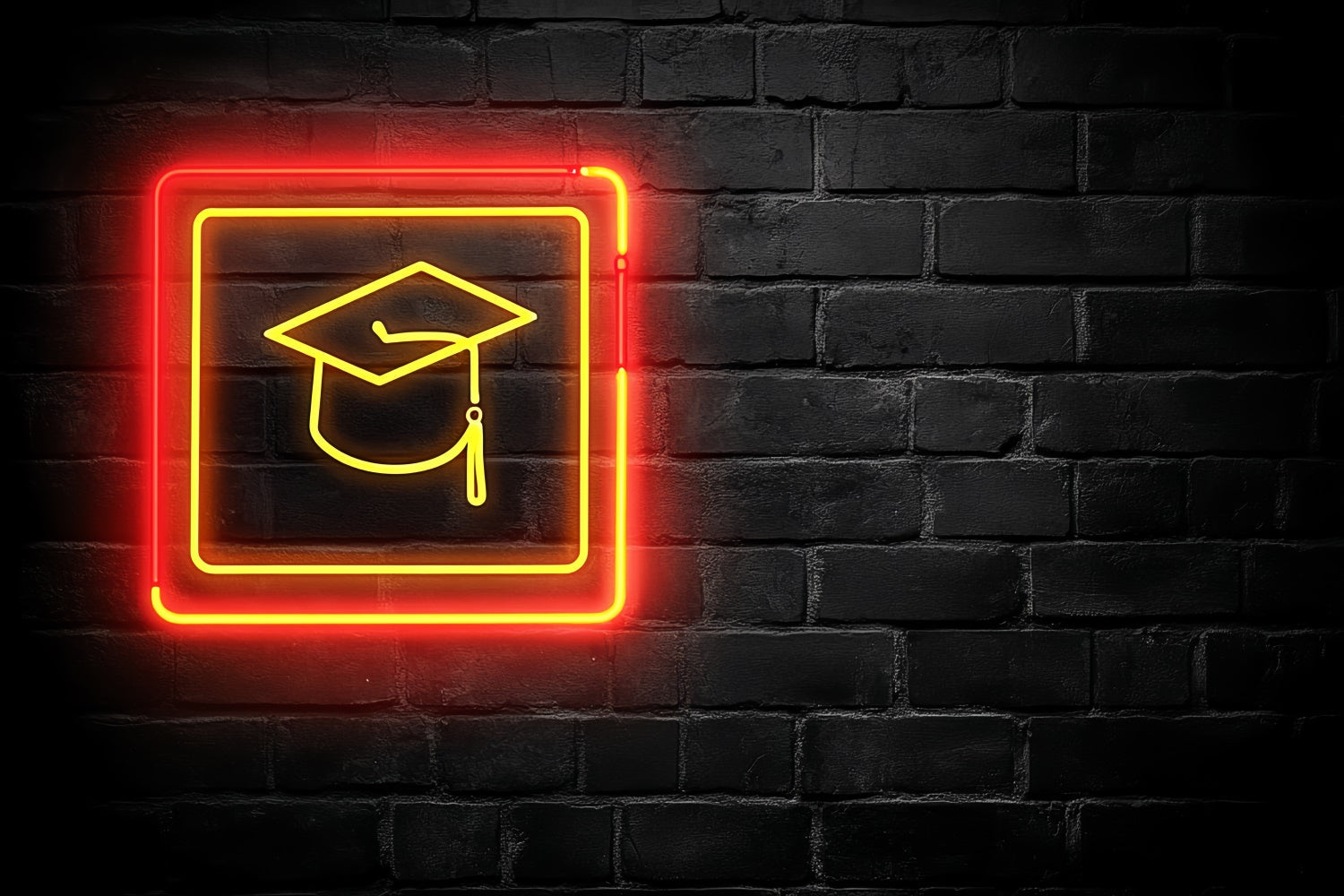 Graduation Foto Hintergrund Backdrop Brick Neon Graduation Party Hintergrund CSH3-241