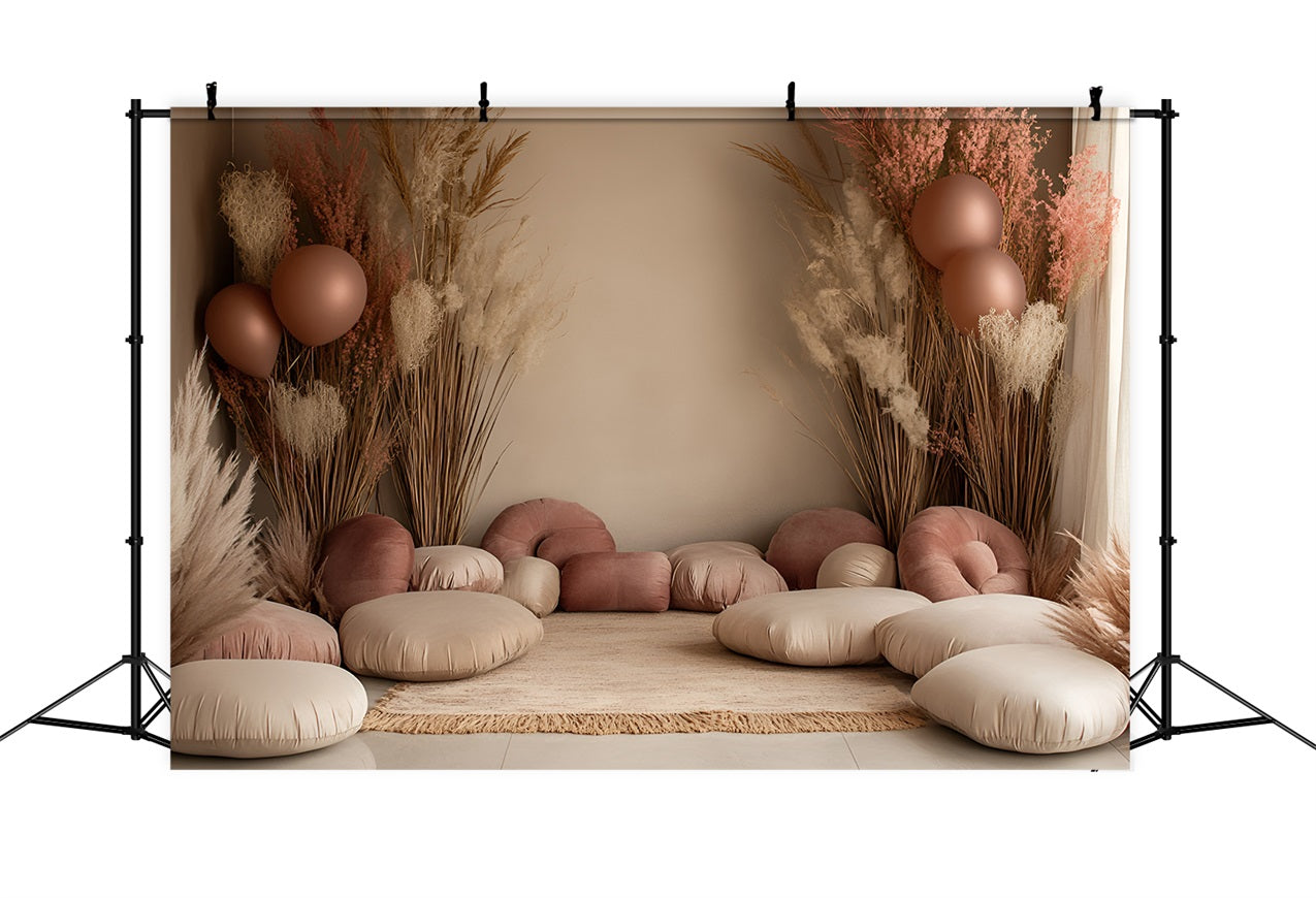 Bohemian Backdrop Ballon Kissen Ecke Hintergrund CSH4-140