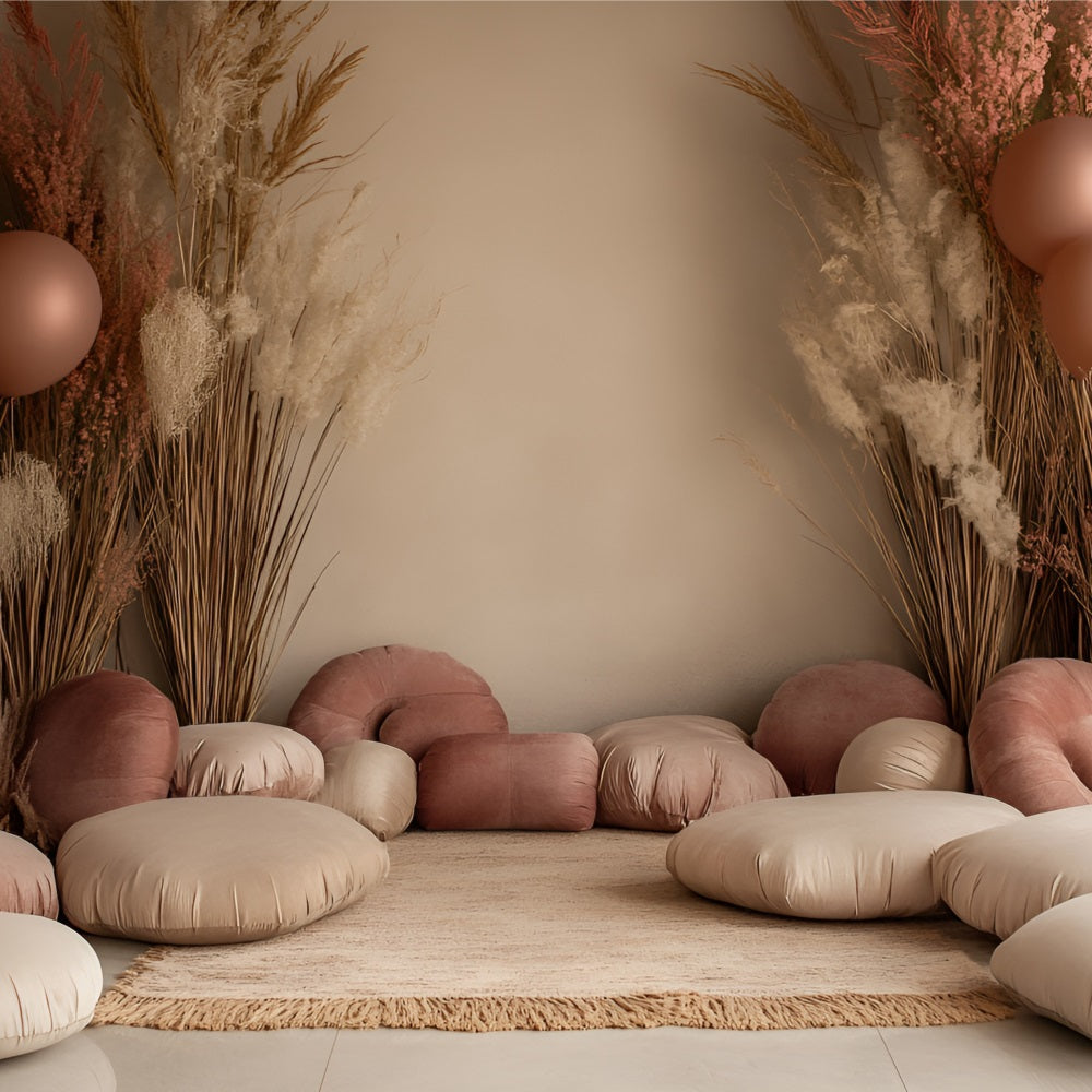 Bohemian Backdrop Ballon Kissen Ecke Hintergrund CSH4-140