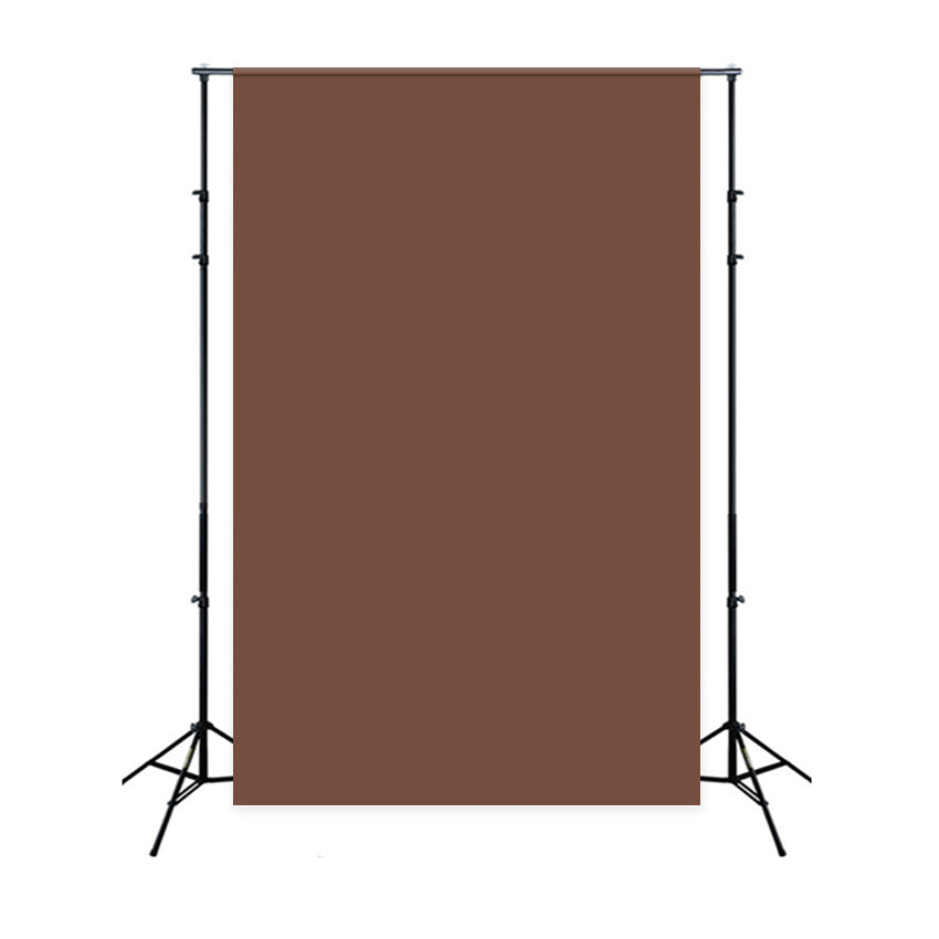 Volltonfarbe Backdrops Tiefes Terrakotta Braun Backdrop CSH4-164