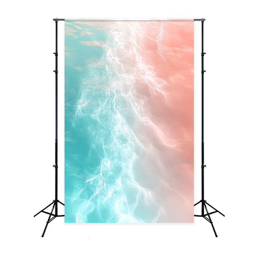 Backdrop Porträtfotografie Dreamy Ocean Gradient Backdrop CSH4-187