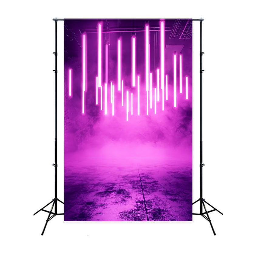 Sport-Themen-Hintergrund Hanging Neon Rod Lights Backdrop CSH4-384