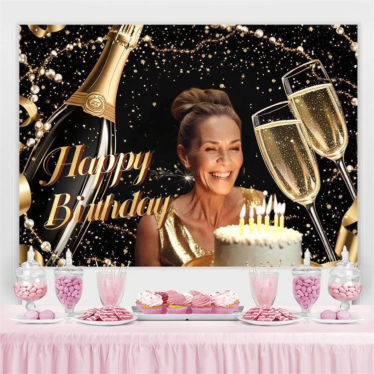 Mother's Day Backdrop Lila Party Ballons Benutzerdefinierte Backdrop TWW4-8