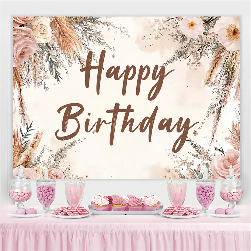 Happy Geburtstag Backdrop Sparkling Ballons Konfetti Benutzerdefinierte Backdrop CSH4-53