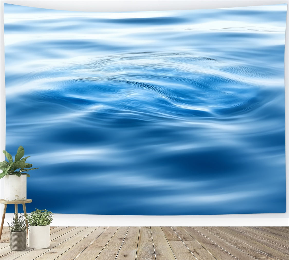 Wasser Backdrops Weicher blauer Ozean Sommer Backdrop CSH5-119