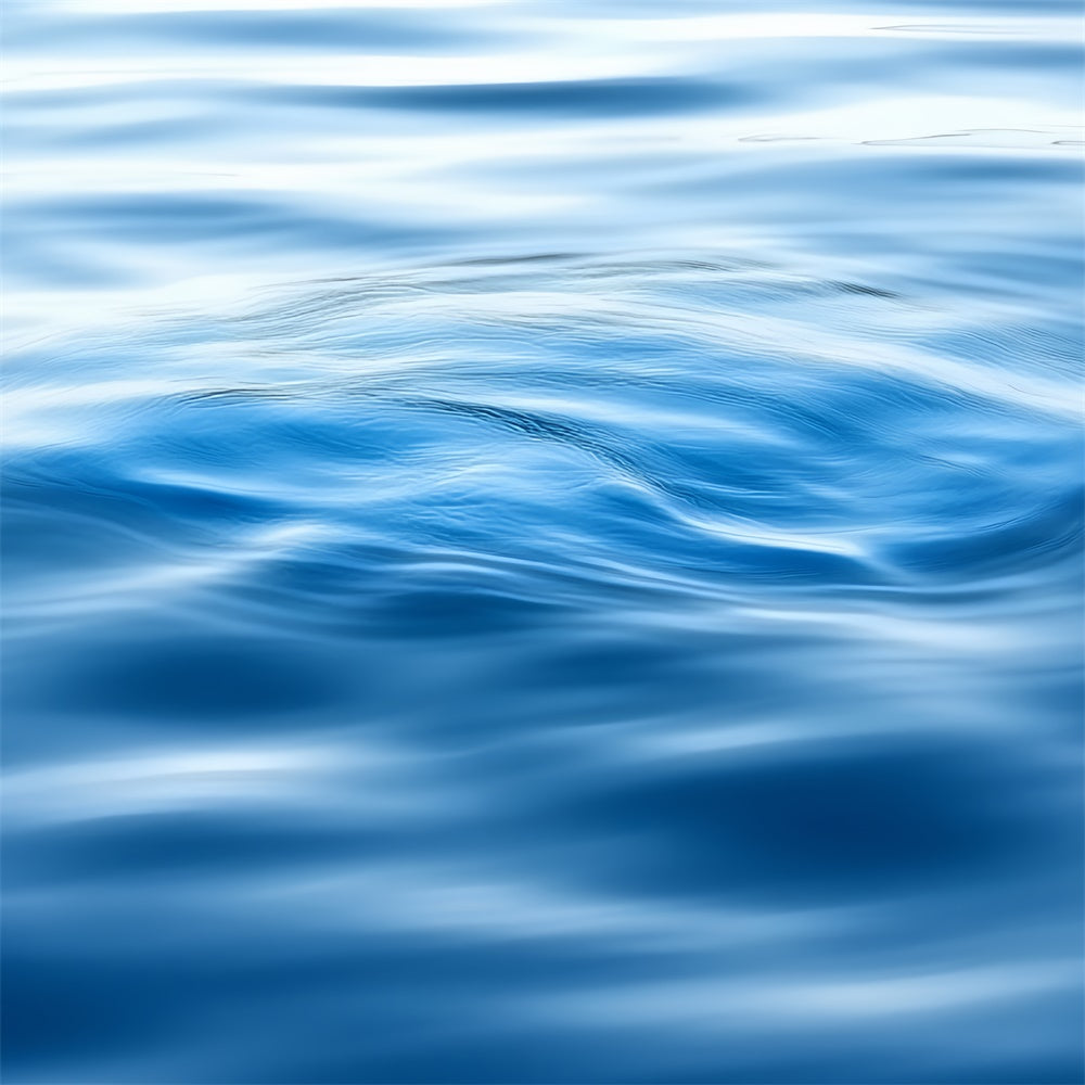 Wasser Backdrops Weicher blauer Ozean Sommer Backdrop CSH5-119