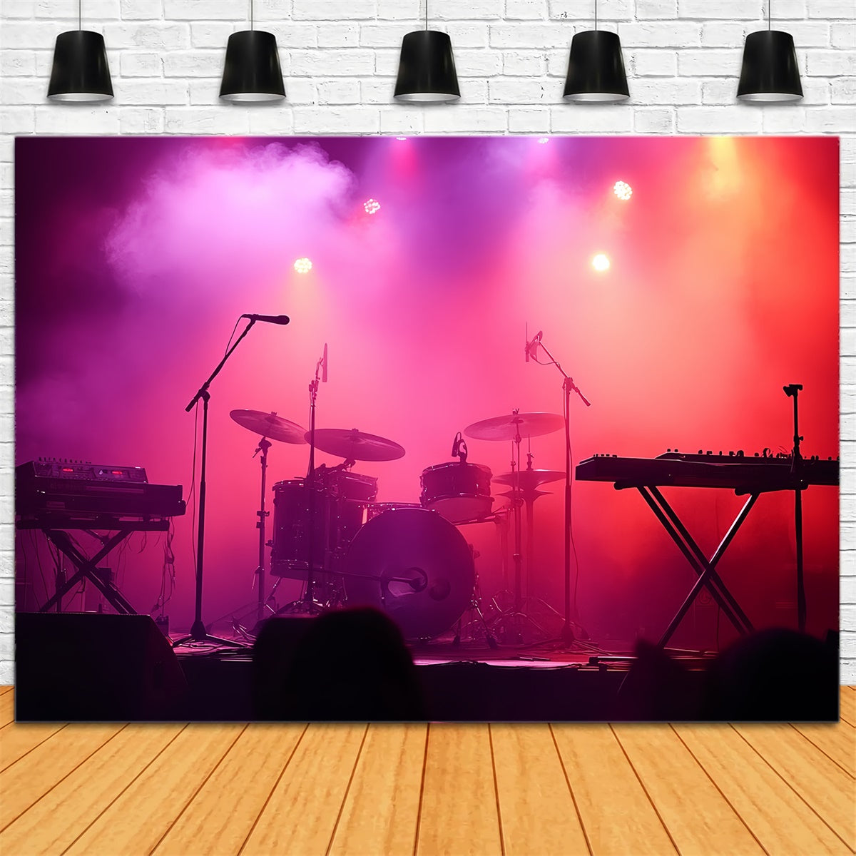 Konzertbühne Backdrop Band Performance Beleuchtung Backdrop CSH5-152